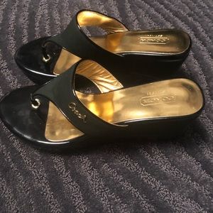 Coach Shoes - Coach Felecia Wedge Sandals Coach Shoes - Coach Felecia Wedge Sandals